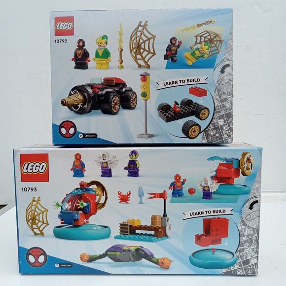 Lot of 2 Lego Sets (Lego Marvel 10793 and  Lego Marvel 10792). For Kids Ages 4+ - Picture 2 of 16